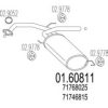 MTS 01.60811 End Silencer